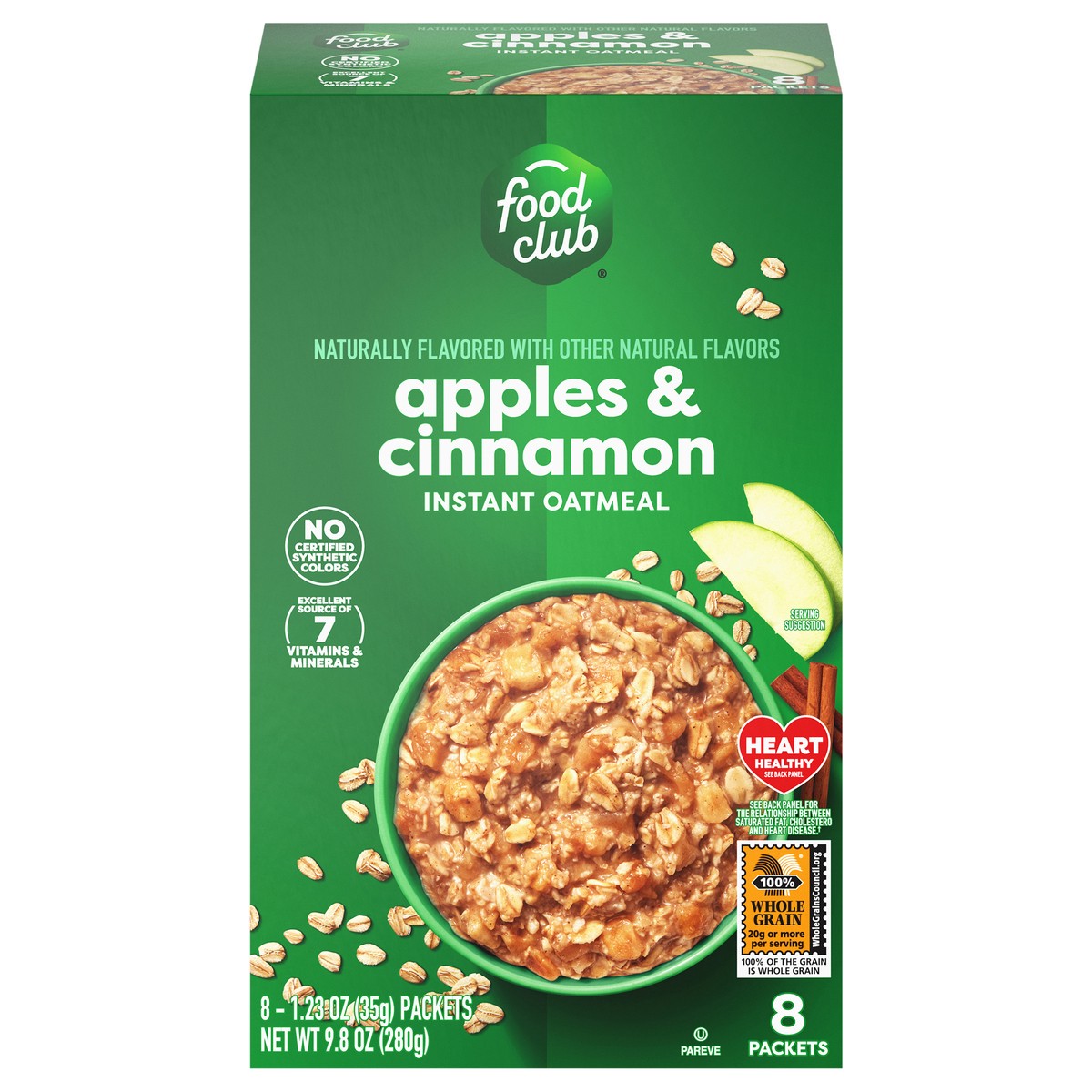 slide 3 of 4, Fclub Oatml Apl&cnn 8pk, 9 oz