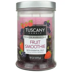 Tuscany Candle Triple Pour Jar Candle, Fruit Smoothie