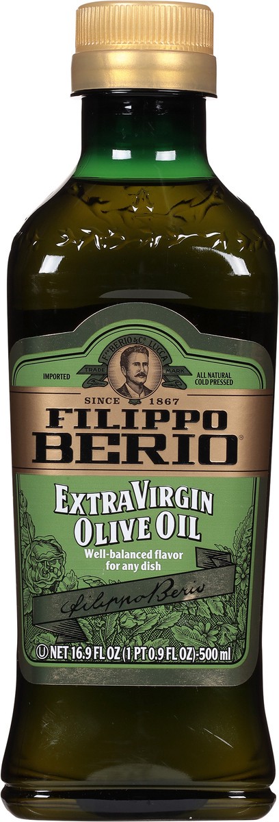 slide 5 of 9, Filippo Berio Extra Virgin Olive Oil, 17 oz