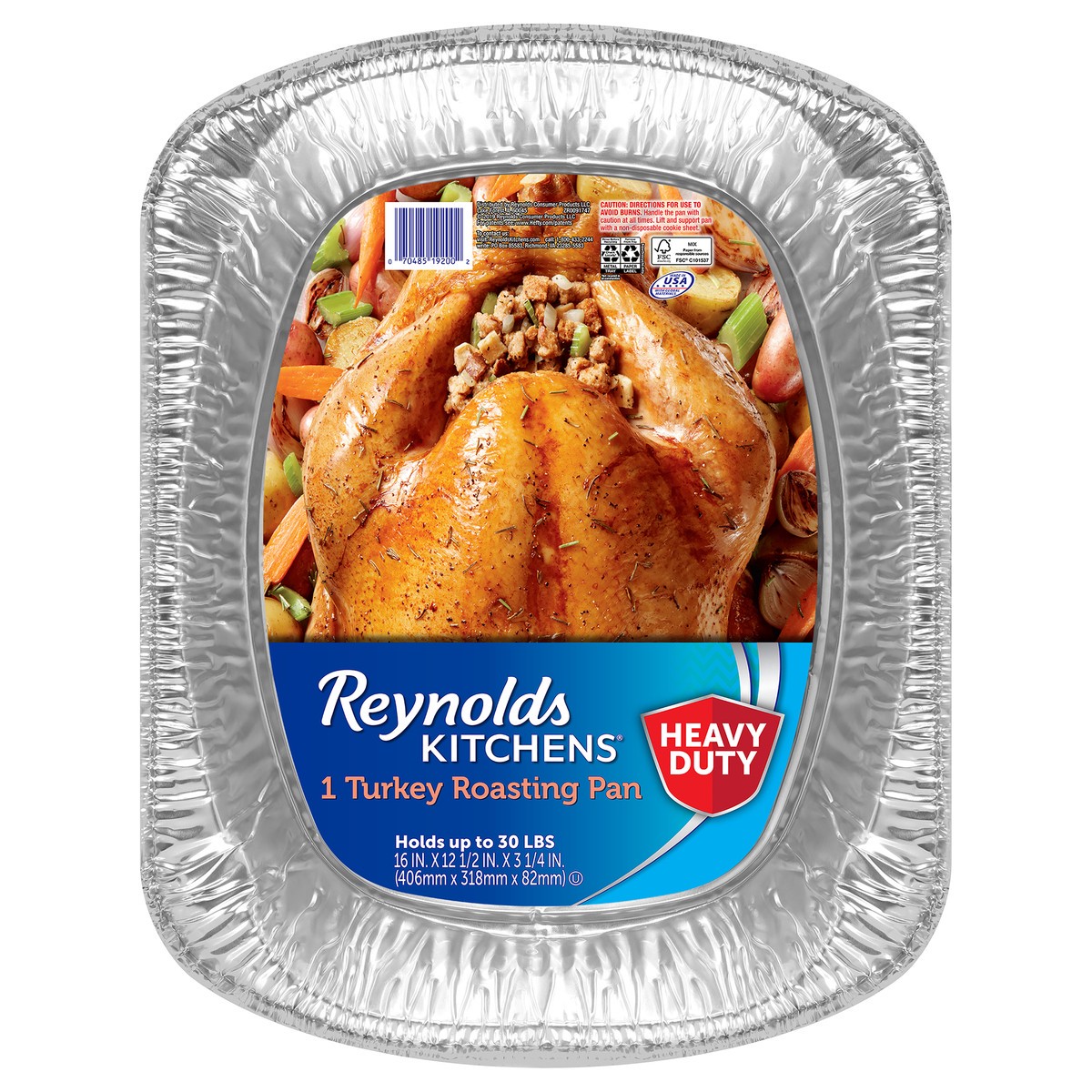 slide 4 of 7, Hefty E-Z Foil Super Roaster, 16 in x 12.5 in x 3.25 in