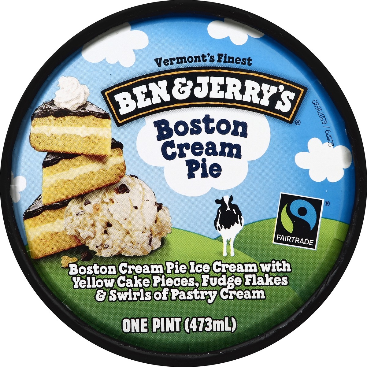 slide 2 of 3, Ben & Jerry's Boston Cream Pie, 16 oz