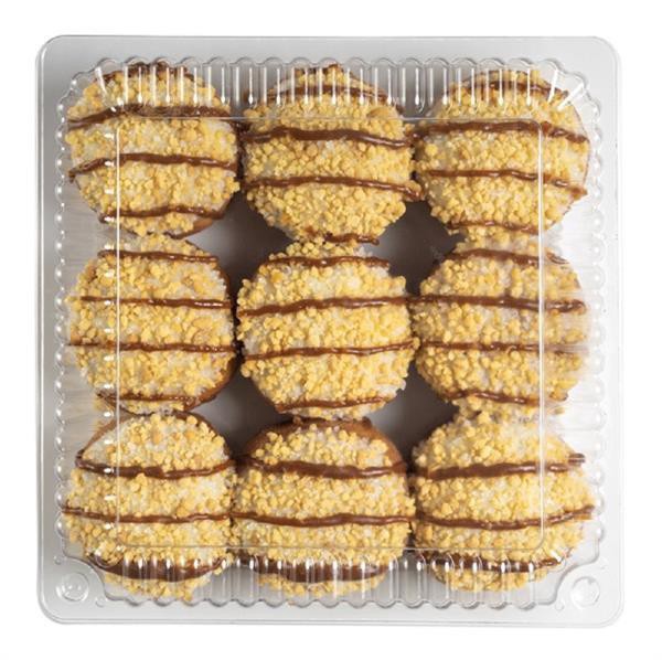 slide 1 of 1, Mini Apple Pie Donuts, 9 ct