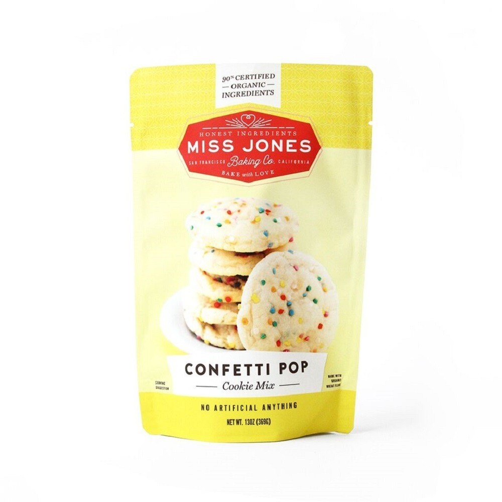 slide 1 of 1, Miss Jones Baking Co. Miss Jone's Organic Confetti Pop Cookie Mix, 