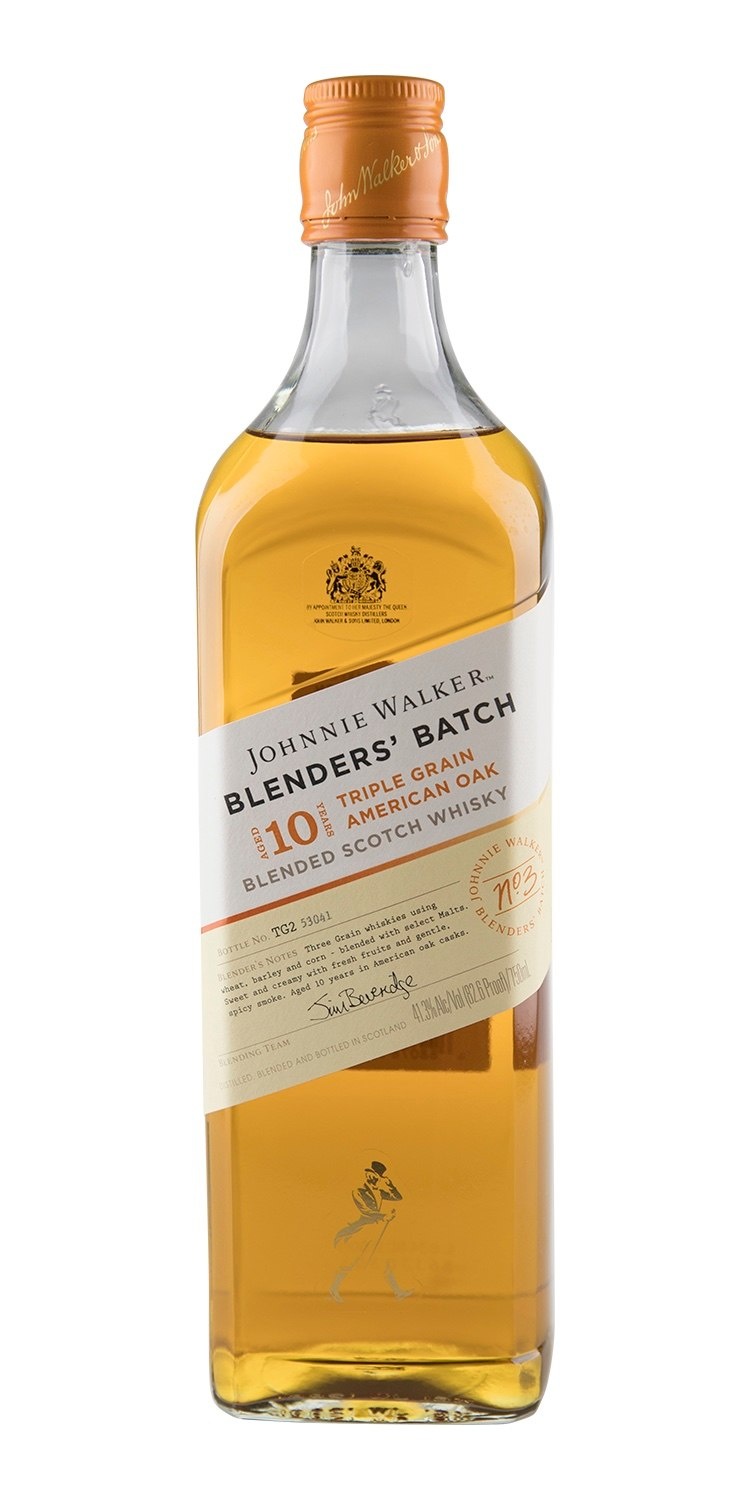 slide 1 of 1, Johnnie Walker Blend Batch 10 Yr, 750 ml