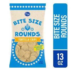 Kroger Bite Size Tortilla Chip Rounds