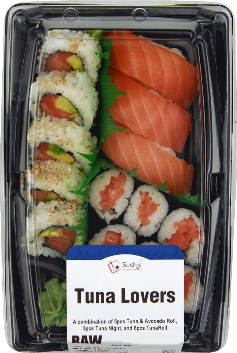 slide 1 of 4, Sushic Tuna Lovers 14 ea, 14 ct