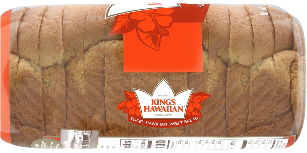 King's Hawaiian Original Hawaiian Sweet Sliced Bread 13.5 Oz | Shipt