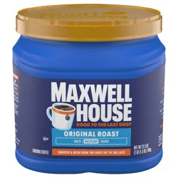 Maxwell House Original Roast Ground Coffee, 27.5 oz Canister