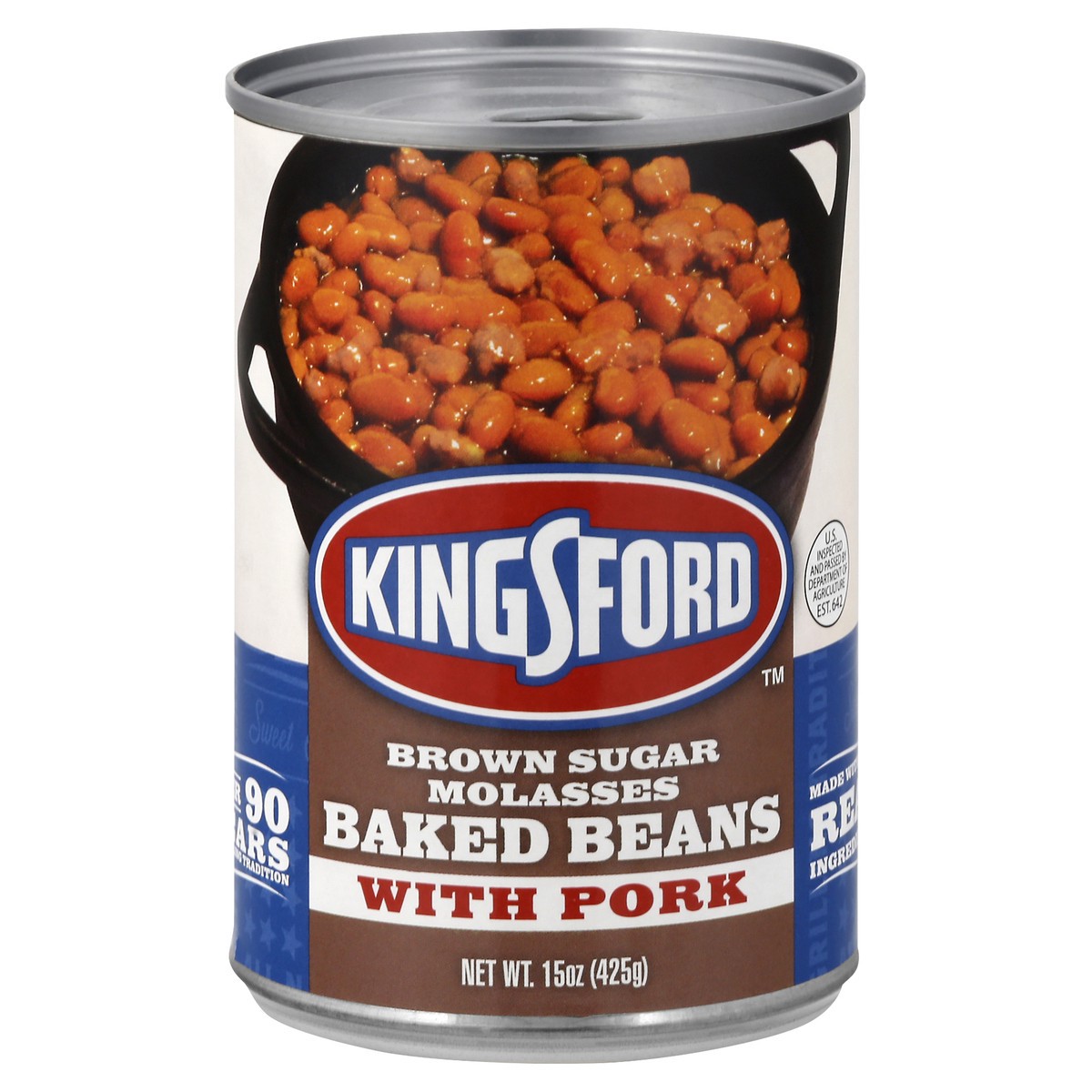 slide 9 of 11, Kingsford Baked Beans With Pork, 15 oz