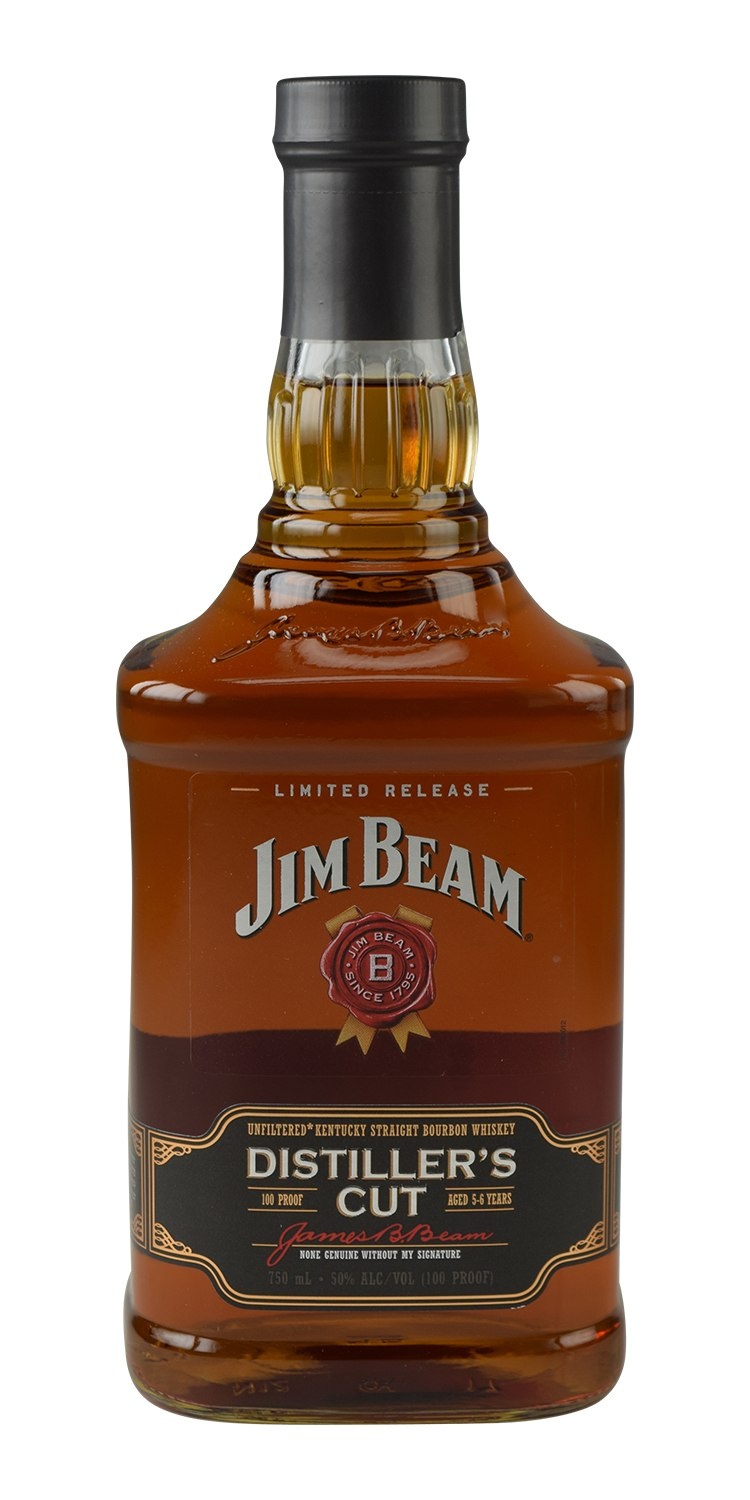 slide 1 of 1, Jim Beam Distillers Cut Bourbon, 750 ml