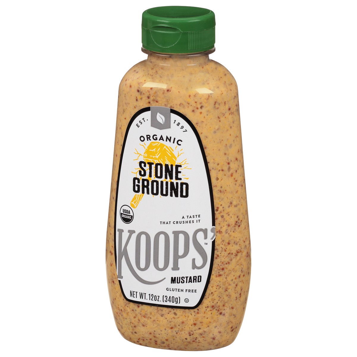 slide 9 of 13, Koops' Koop's Stone Ground Mustard, 12 oz