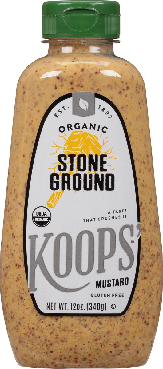 slide 6 of 13, Koops' Koop's Stone Ground Mustard, 12 oz