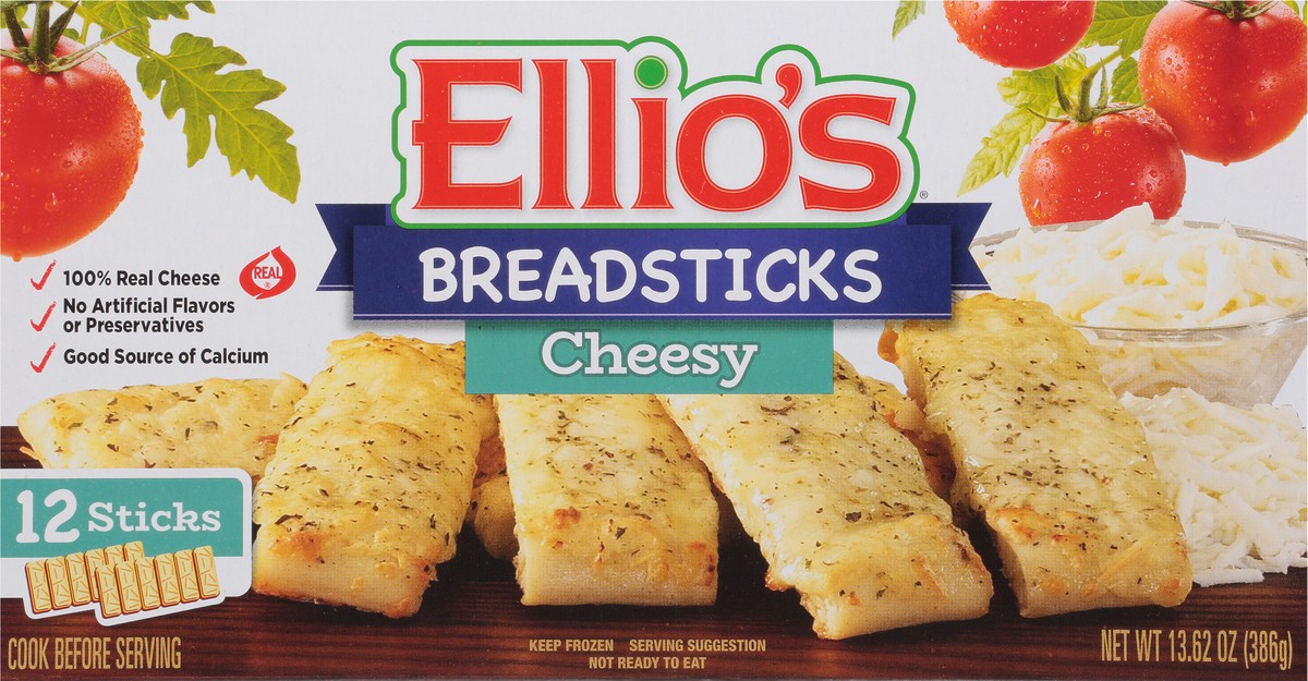 slide 12 of 14, Ellio's Cheesy Breadsticks 12 ea, 12 ct