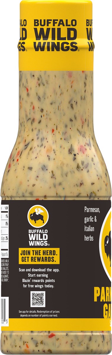 slide 7 of 9, Buffalo Wild Wings Parmesan Garlic Sauce, 12 oz