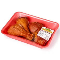 Roger Wood Foods Smoked Turkey Drumsticks - 1 Lb.