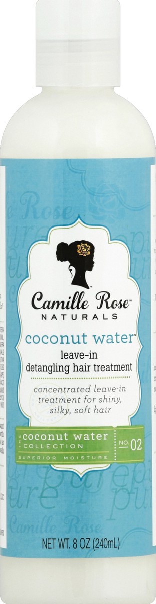 slide 1 of 8, Camille Rose Naturals Leave-In Detangling Hair Treatment 8 oz, 8 oz