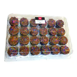 Cub Bakery White Cupcakes - 12 ct