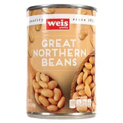 Weis Quality Great Northern Canned Veg-Beans