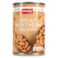 Weis Quality Great Northern Canned Veg-Beans