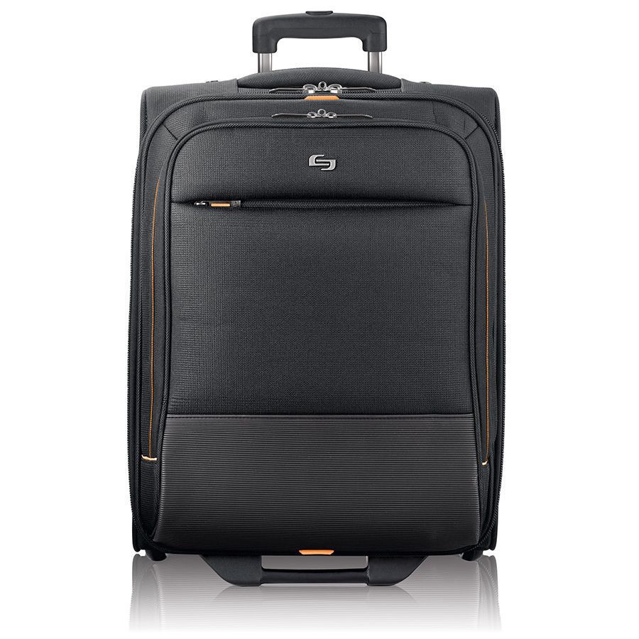 slide 3 of 8, Solo New York Solo Urban 15.6" Rolling Overnighter Case - Black, 15.6 in