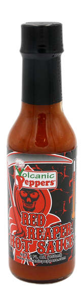 slide 1 of 1, Volcanic Peppers Red Reaper Hot Sauce, 5 fl oz