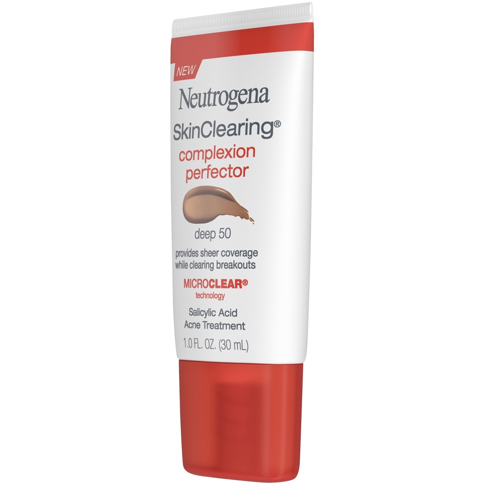 slide 3 of 6, Neutrogena Skinclearing Complexion Perfector Deep 50, 1 fl oz