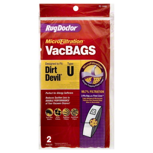 slide 1 of 2, Rug Doctor Vac Bags 2 ea, 2 ct