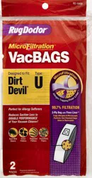 Rug Doctor Vac Bags - 2 ea