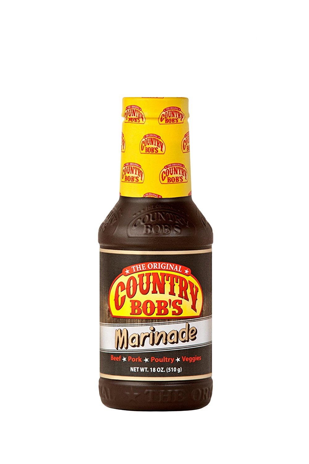 slide 1 of 1, Country Bob's Marinade, 18 oz