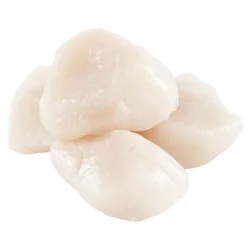Wild Caught Sea Scallops 10-20 ct per lb Previously Frozen