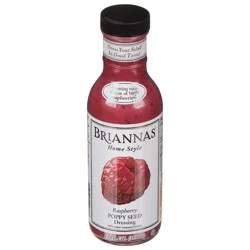BRIANNAS Raspberry Poppyseed Dressi - 12 oz