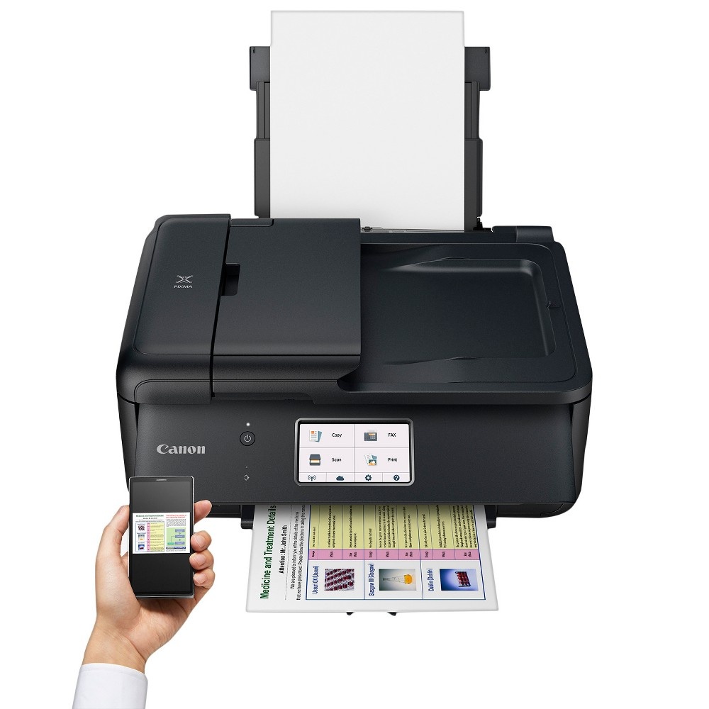 slide 5 of 7, Canon TR8520 Wireless Inkjet All-In-One Printer - Black (2233C002), 1 ct