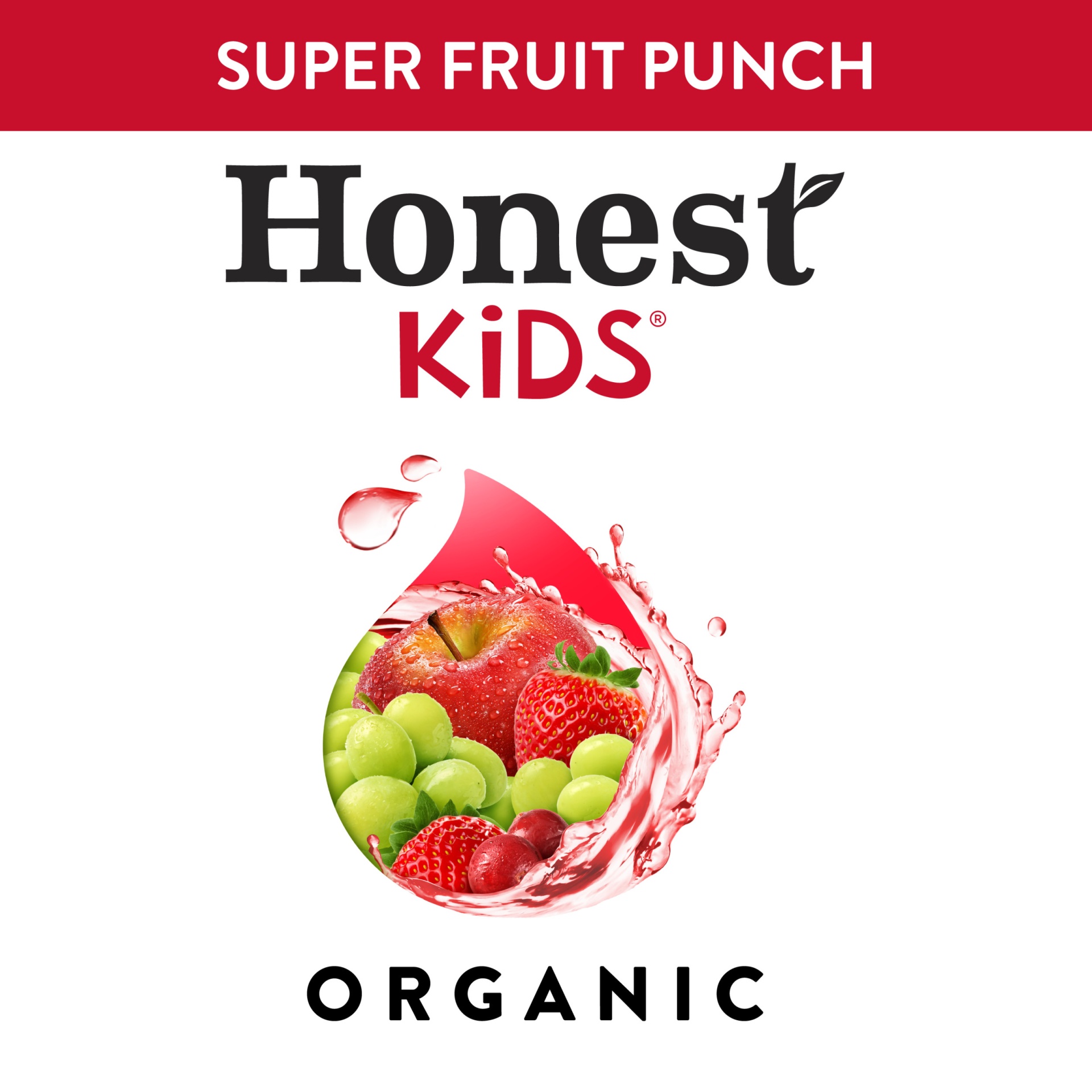 slide 7 of 8, Honest Kids Super Fruit Punch Bottle, 59 fl oz, 59 fl oz