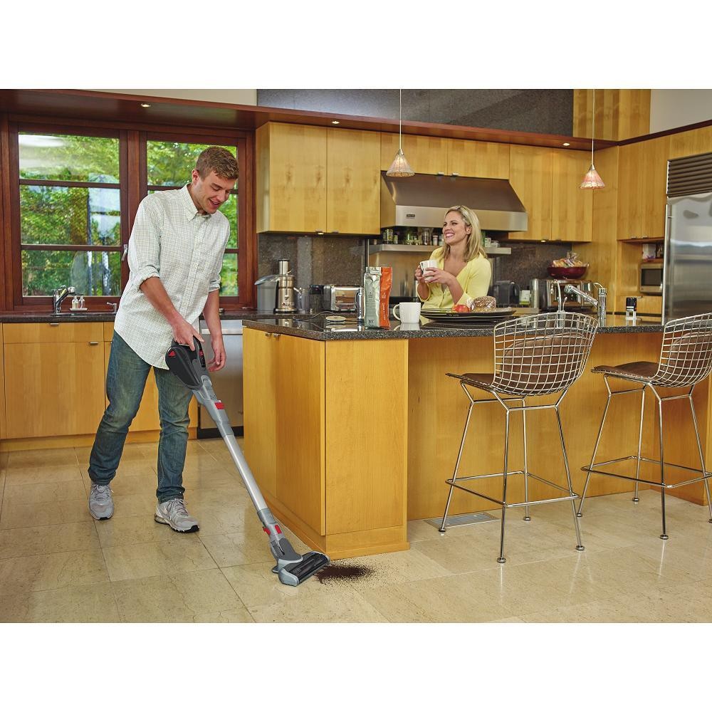 slide 2 of 9, BLACK+DECKER Powerseries 2-In-1 Lithium Stick Vacuum - Gray, 1 ct