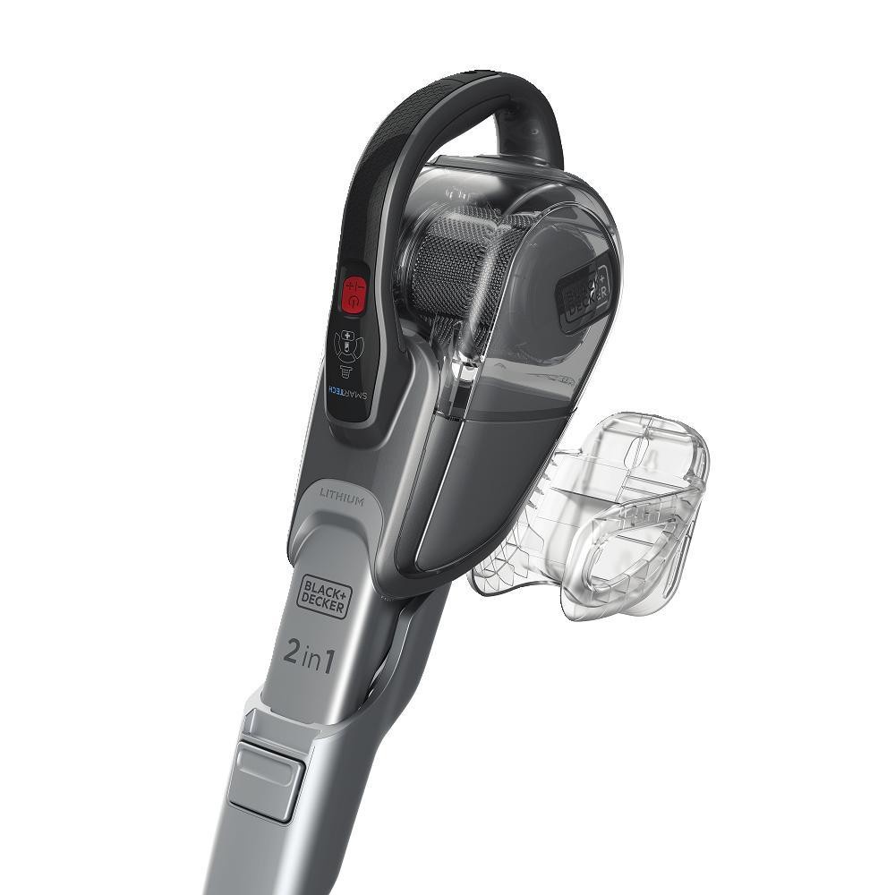 slide 3 of 9, BLACK+DECKER Powerseries 2-In-1 Lithium Stick Vacuum - Gray, 1 ct