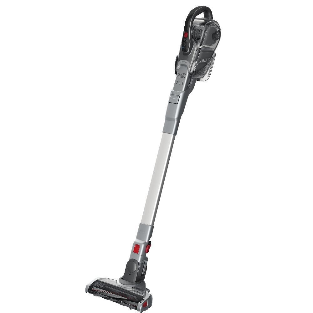 slide 1 of 9, BLACK+DECKER Powerseries 2-In-1 Lithium Stick Vacuum - Gray, 1 ct