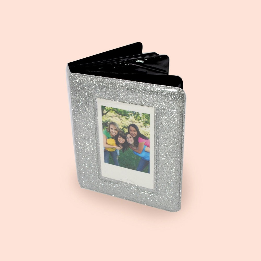 slide 2 of 8, Fujifilm Silver Instax Mini Photo Album, 1 ct