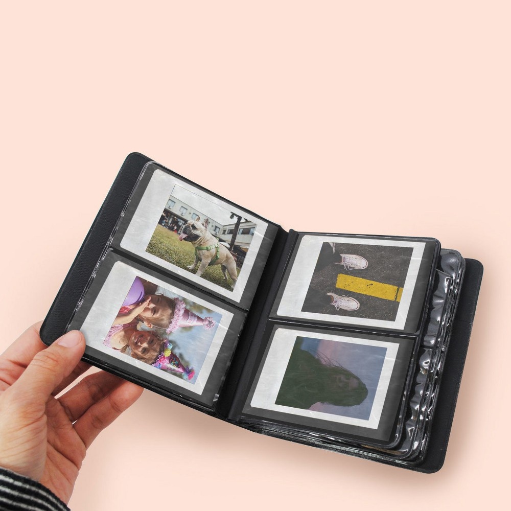 slide 4 of 8, Fujifilm Silver Instax Mini Photo Album, 1 ct