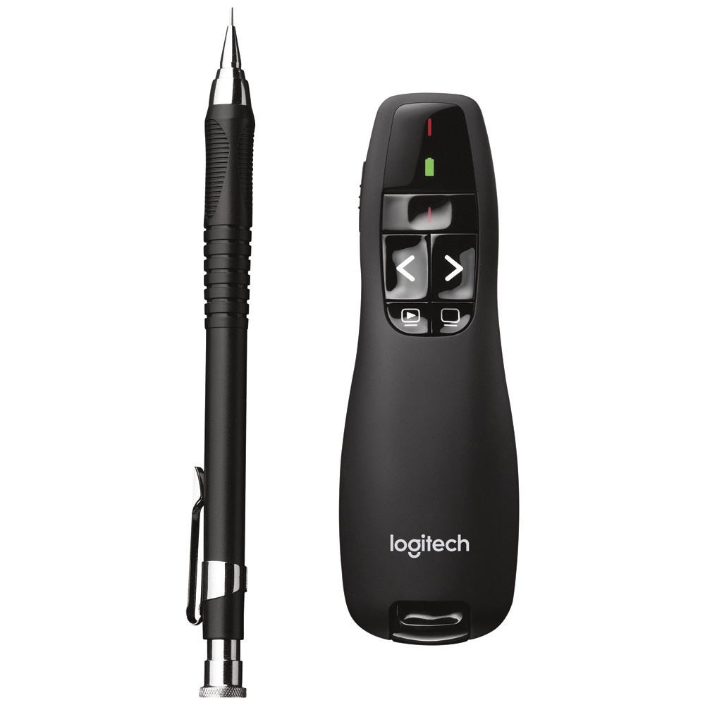 slide 3 of 4, Logitech Laser Presentation Remote - Black (910-005467), 1 ct