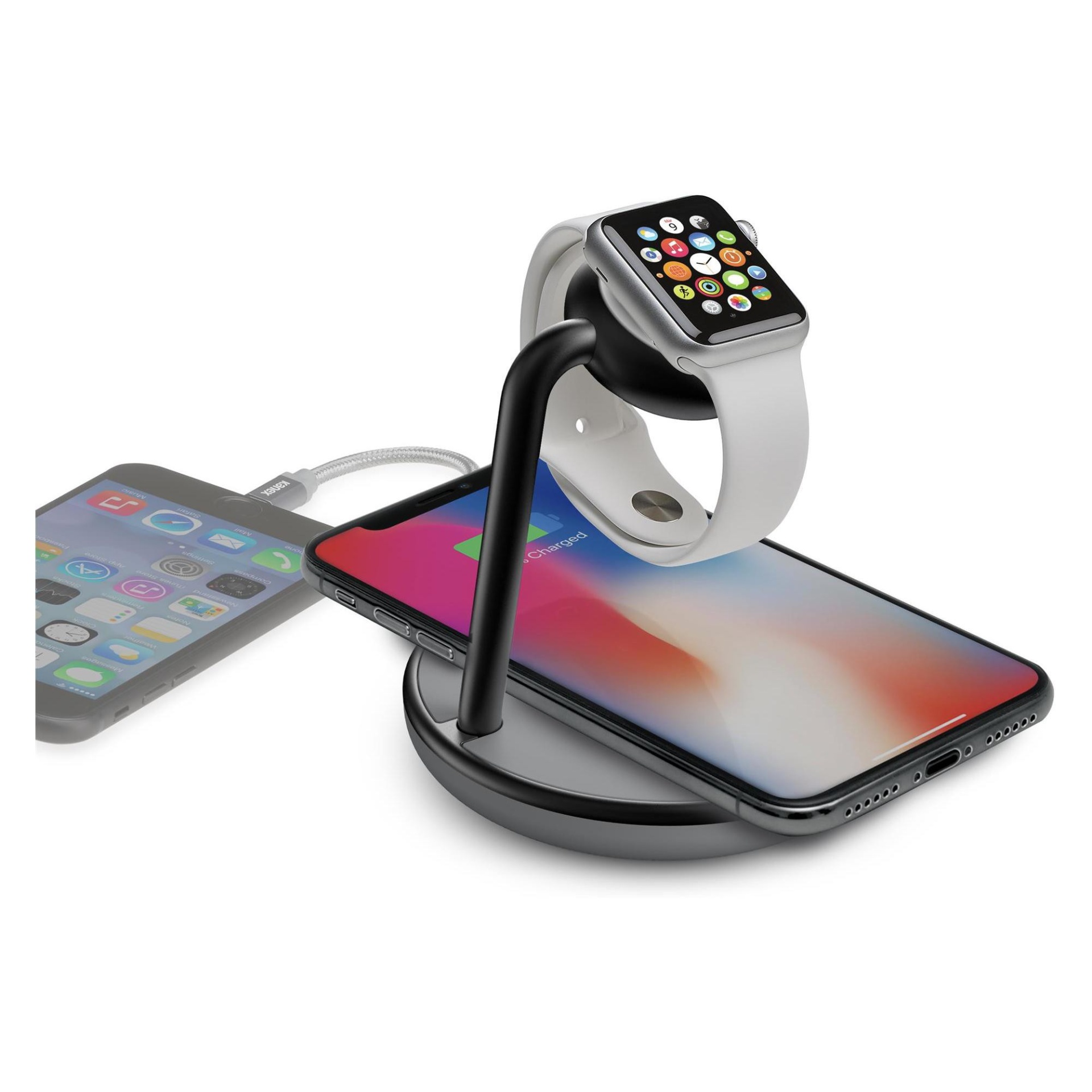 slide 1 of 5, Kanex Go Power Watch Stand with Qi Charging, 1 ct