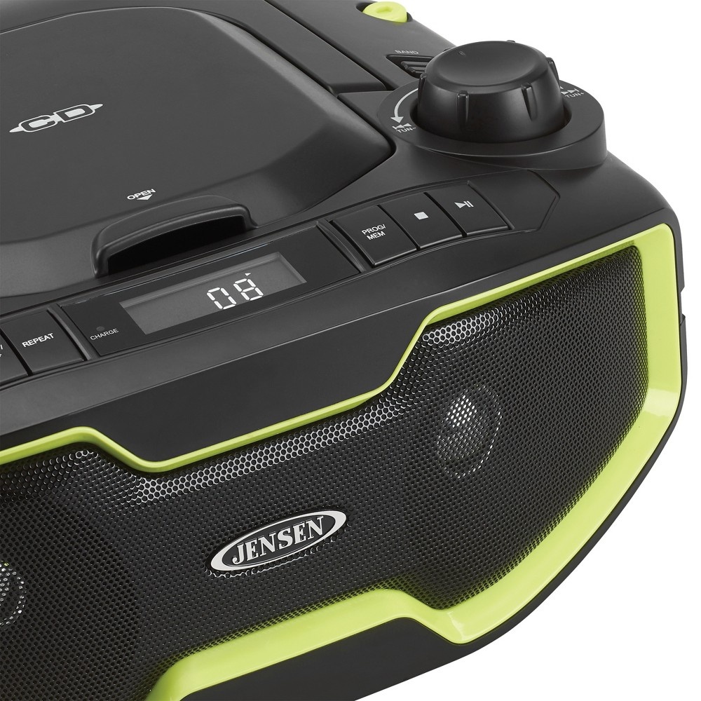slide 3 of 5, Jensen Portable Stereo MP3 CD Player with Pll AM/FM Radio - Black, 1 ct