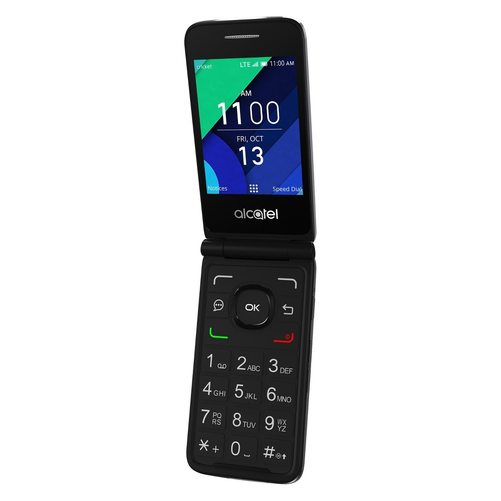 slide 4 of 5, Alcatel Cricket Quickflip Black, 1 ct