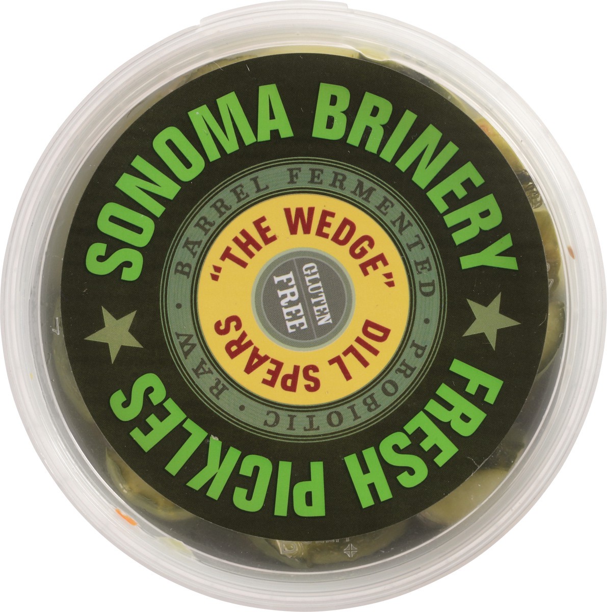 slide 6 of 14, Sonoma Brinery The Wedge Dill Spears Pickles 32 fl oz, 32 fl oz