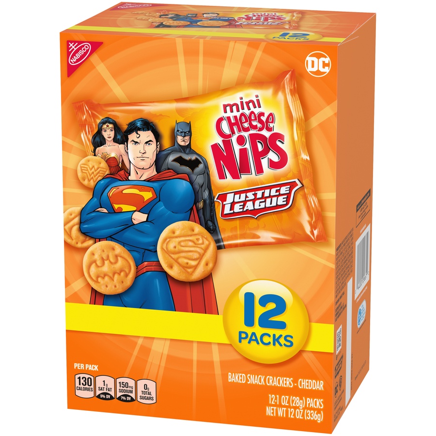 slide 3 of 9, Cheese Nips Baked Snack Crackers 12 ea, 12 ct