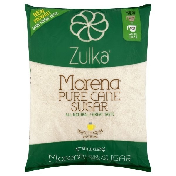 slide 1 of 5, Zulka Morena Sugar Pure Cane, 8 lb