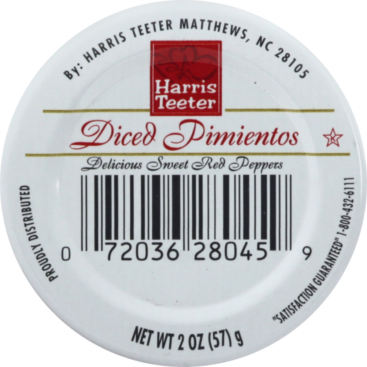 slide 6 of 10, Harris Teeter Diced Pimientos, 2 oz