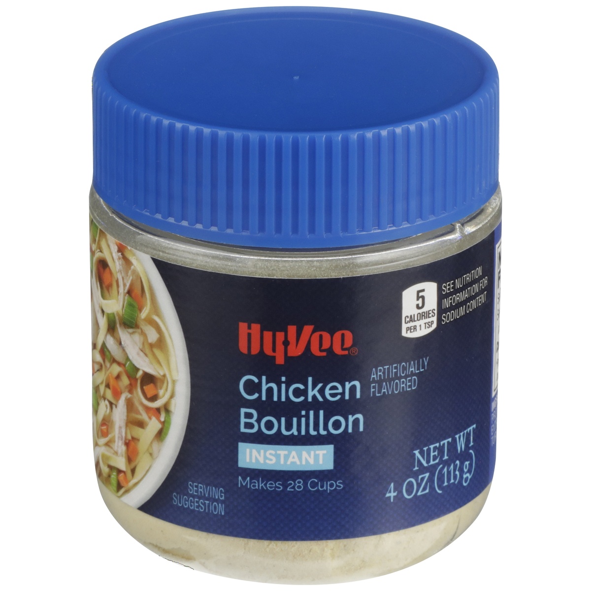 slide 1 of 1, Hy-vee Chicken Instant Bouillon, 4 oz