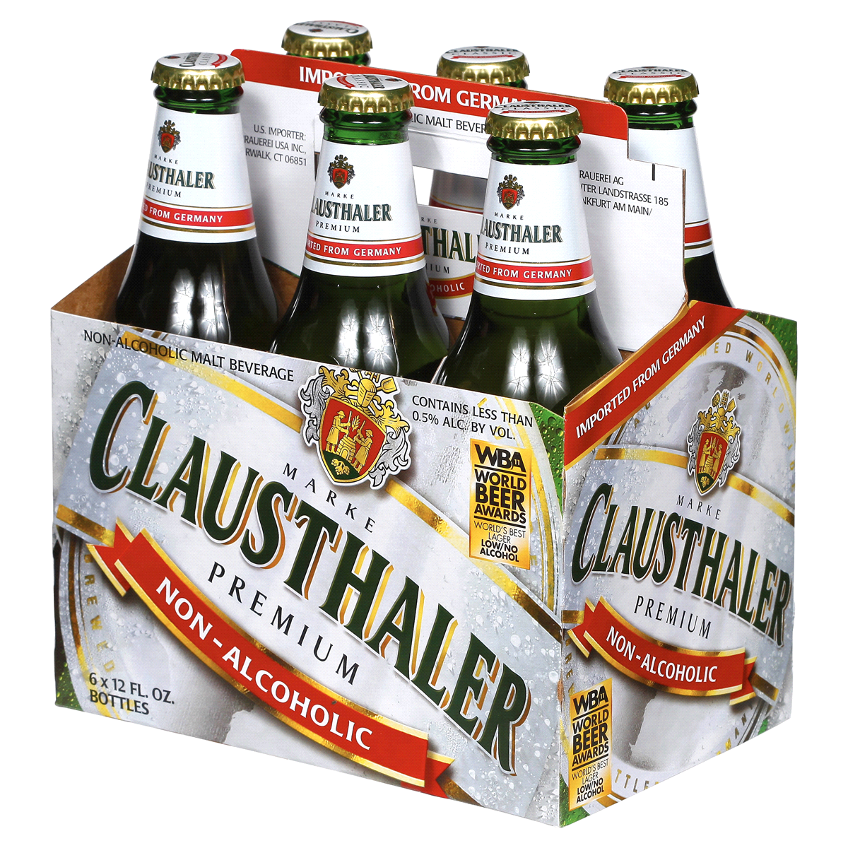 Clausthaler Original NonAlcoholic 6 ct; 12 oz Shipt