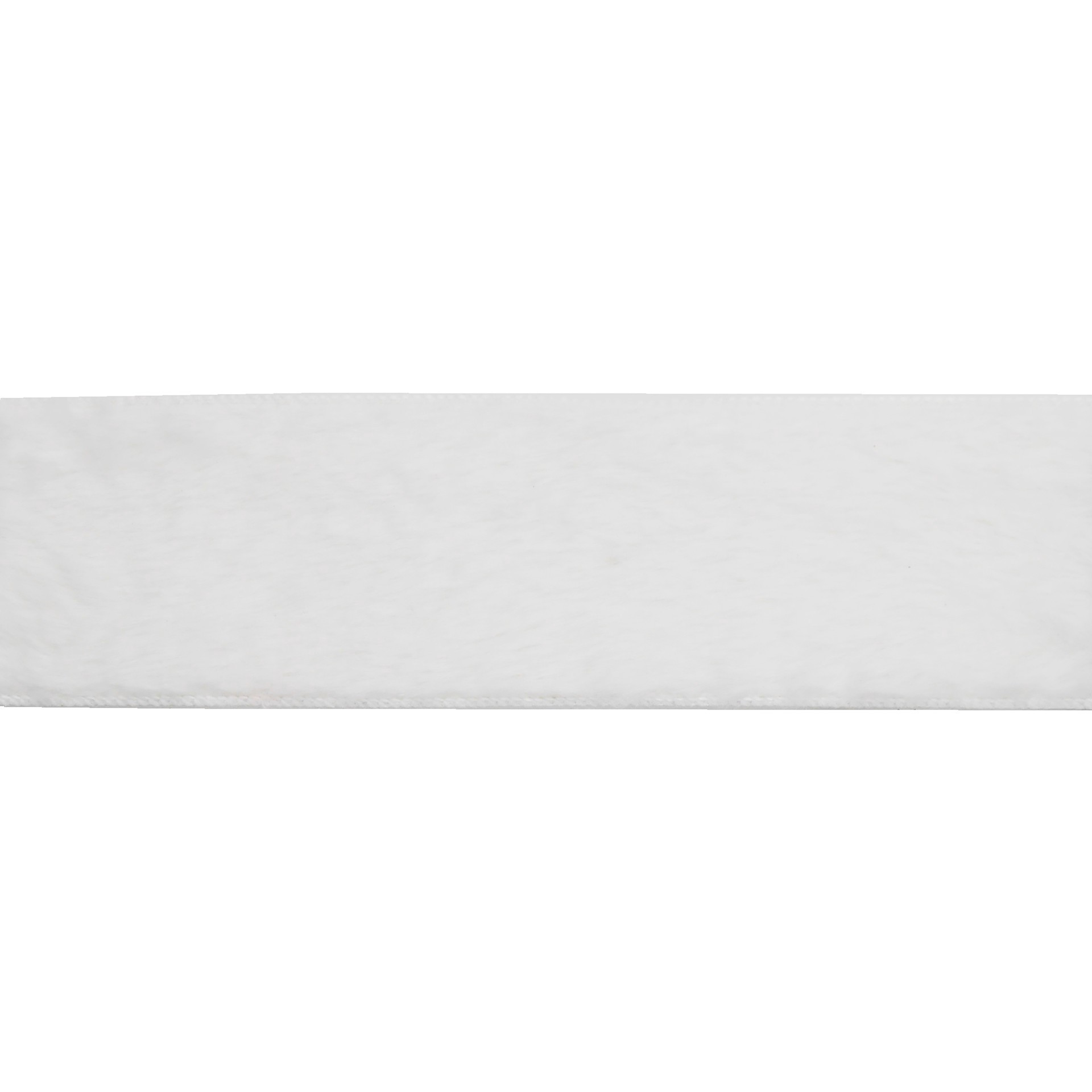 slide 3 of 3, 2.5" X 15ft. White Faux Fur Wired Ribbon By Celebrate It, 2.5 in x 15 ft