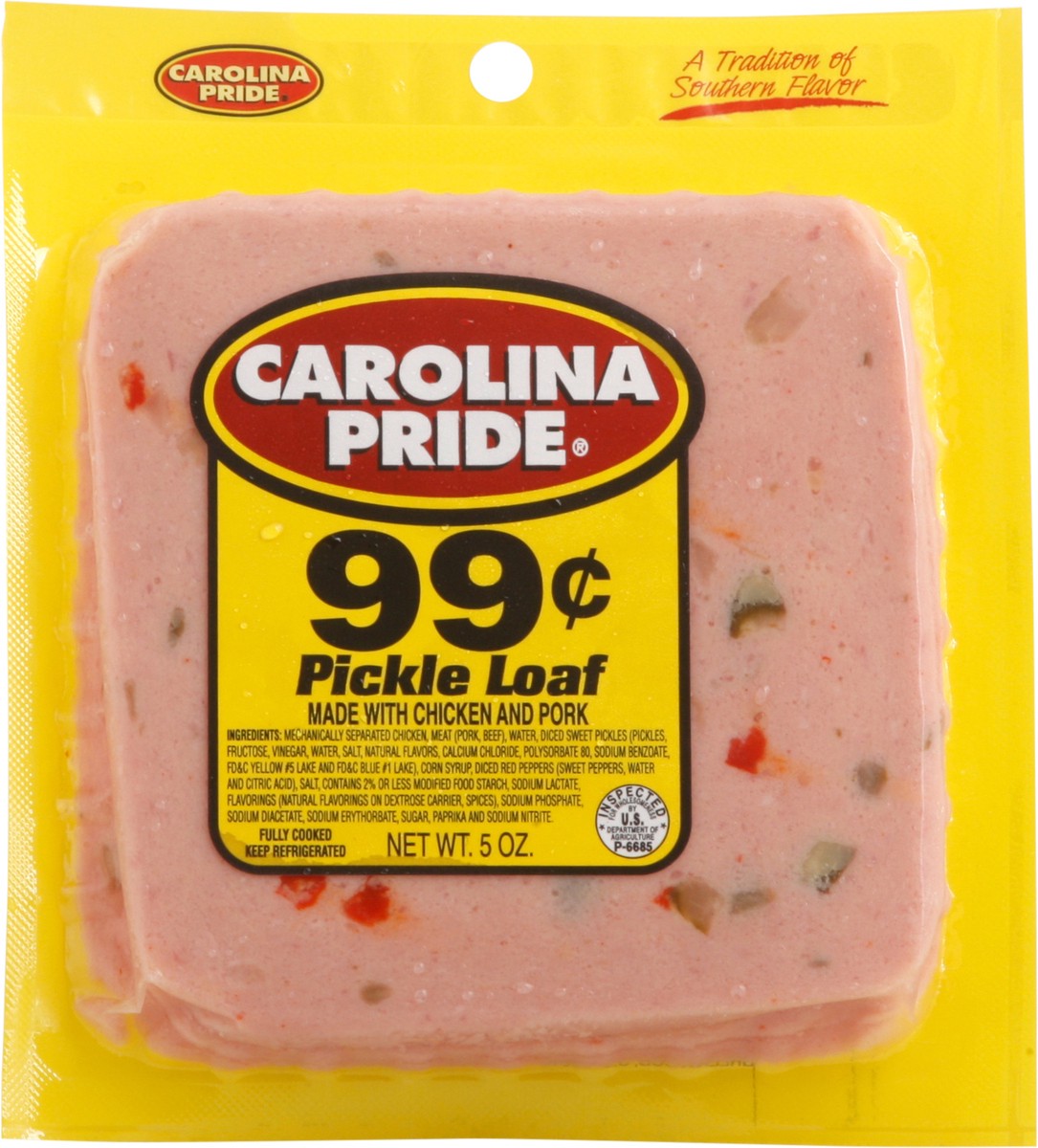 slide 5 of 9, Carolina Pride Pickle Loaf 5 oz, 5 oz